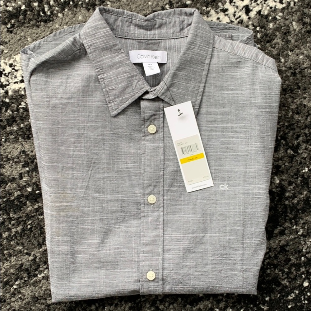 Calvin Klein Men’s Chambray Shirt